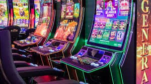Màn hình slot online trên điện thoại di động